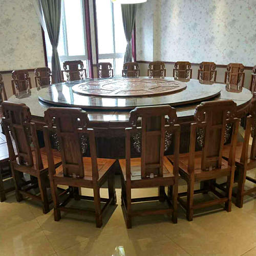 中式酒店桌椅-37