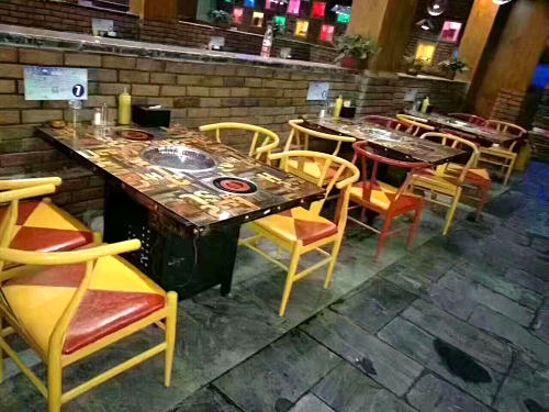 主题餐厅桌椅-32